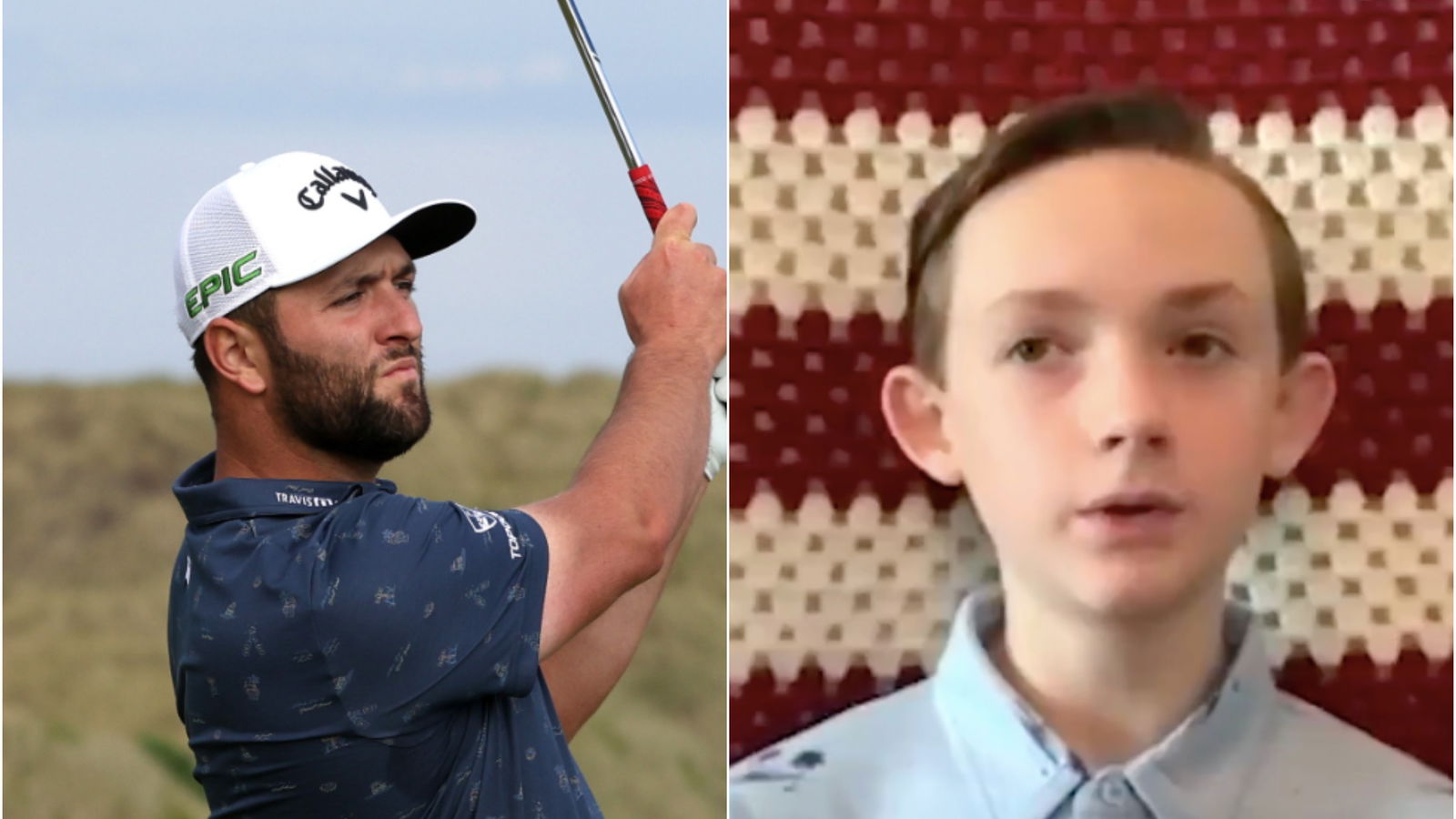 PGA Tour star Jon Rahm shares clubfoot experience with Shriners Hospital patient